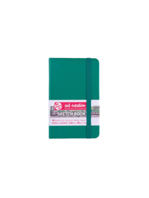 Libreta Sketchbook Color Verde 9x14cm Art Creation1
