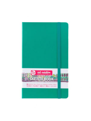 ART CREATION LIBRETA VERDE BOSQUE 13 X 21 CM 140 GR 80 H1