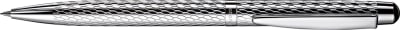 Portaminas Otto Hutt D02 Plata 925 Guilloche de panal1