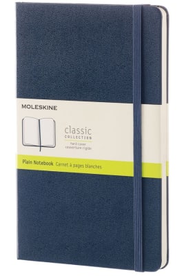 Classic notebook - T. Dura - Large - Azul Zafiro - Lisa1