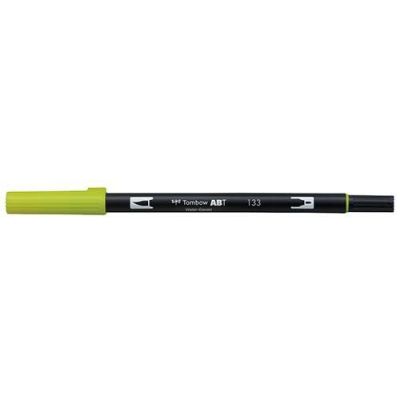 Marcador Punta Pincel Acuarelable Doble Punta (1 Punta De Fibra+ 1 Punta Pincel) ABT1331