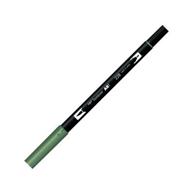 Marcador Punta Pincel Acuarelable Doble Punta (1 Punta De Fibra+ 1 Punta Pincel) ABT2281