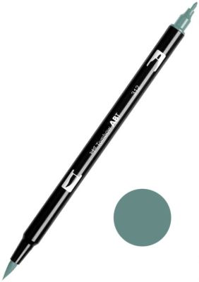 Marcador Punta Pincel Acuarelable Doble Punta (1 Punta De Fibra+ 1 Punta Pincel) ABT3121