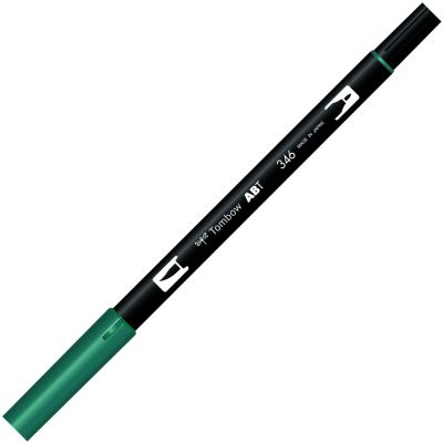 Marcador Punta Pincel Acuarelable Doble Punta (1 Punta De Fibra+ 1 Punta Pincel) ABT3461