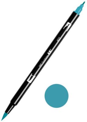Marcador Punta Pincel Acuarelable Doble Punta (1 Punta De Fibra+ 1 Punta Pincel) ABT4071