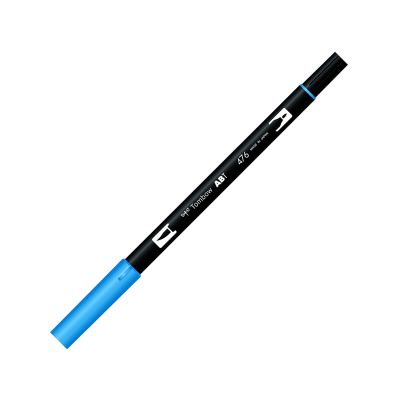 Marcador Punta Pincel Acuarelable Doble Punta (1 Punta De Fibra+ 1 Punta Pincel) ABT4761