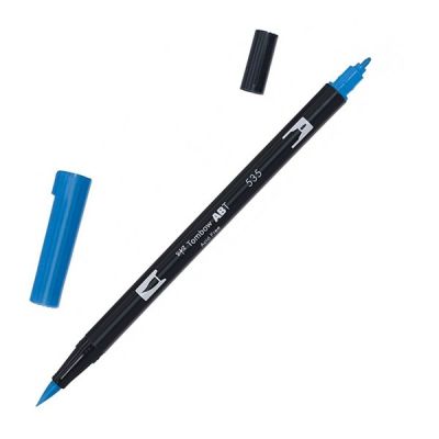 Marcador Punta Pincel Acuarelable Doble Punta (1 Punta De Fibra+ 1 Punta Pincel)ABT5351