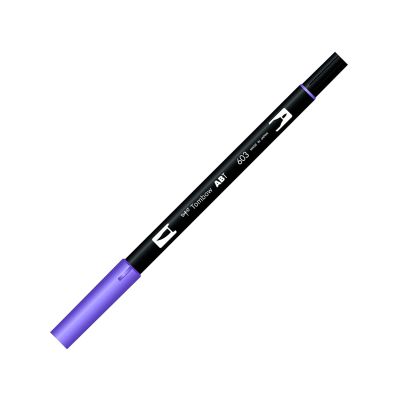 Marcador Punta Pincel Acuarelable Doble Punta (1 Punta De Fibra+ 1 Punta Pincel) ABT6031