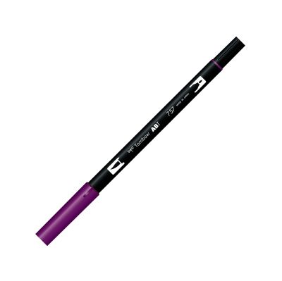 Marcador Punta Pincel Acuarelable Doble Punta (1 Punta De Fibra+ 1 Punta Pincel) ABT7571