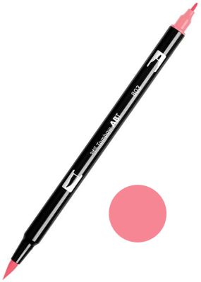 Marcador Punta Pincel Acuarelable Doble Punta (1 Punta De Fibra+ 1 Punta Pincel) ABT8031