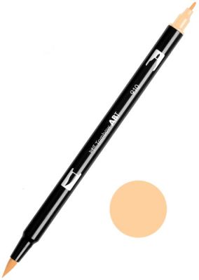 Marcador Punta Pincel Acuarelable Doble Punta (1 Punta De Fibra+ 1 Punta Pincel) ABT9101
