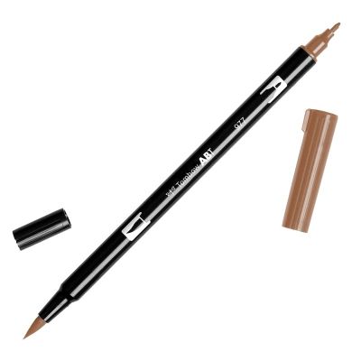 Marcador Punta Pincel Acuarelable Doble Punta (1 Punta De Fibra+ 1 Punta Pincel) ABT9771