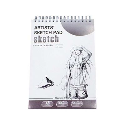 Croquera De Dibujo (Papel 100Gr.) A5 (14X21 Cm) Tapa Blanda X 35 Hojas1