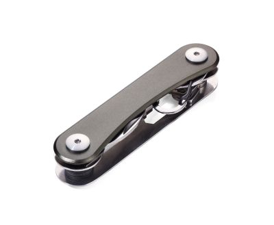 Organizador Troika de llaves para máx. 6 llaves Titanio1