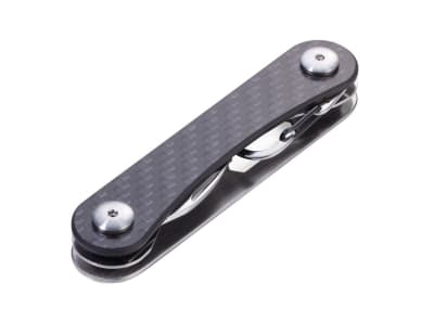 Organizador Troika  de 6 llaves acero inoxidable plateado5