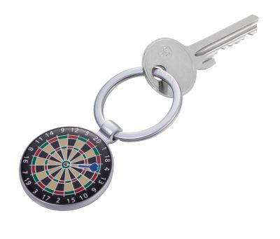 Llavero Troika, diseño Dardos, material de acero3
