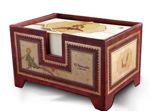 Caja De Notas El Principito Caja De Madera con Diseño x 80 Hojas de Diseño1