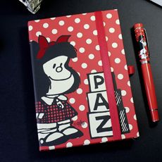 Libreta Tapa Dura Mediana Mafalda - 31