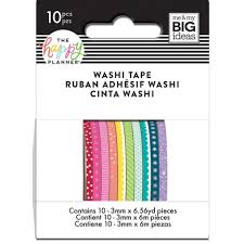 Set Mini Washitapes Happy Planner Rainbow1
