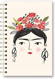 Cuaderno Anillado Mediano Tapa Dura - Corona Flores1