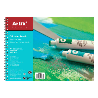 Block Para Oleo  29 x 21, 10 hjs, 160 Gms A4 (MP)1