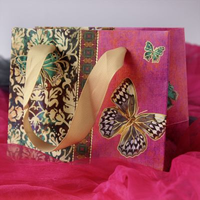 Bolsa De Regalo Butterfly Mini 13.5Cm X 11Cm X 7Cm1