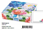 Taco Para Escritorio Hortensias Acuarela Hojas Con Diseños Con Base Para Lapiz1