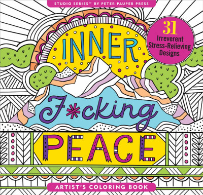Libro para Colorear - Diseño Peace de Peter Pauper3