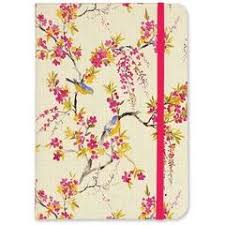 Cuaderno De Lineas - Diseño Árbol Cerezo Y Pájaro Azulejo1