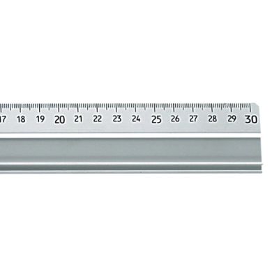 Regla de aluminio de 30 cm. para corte con antideslizante1