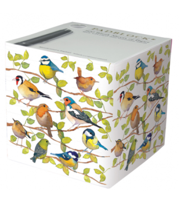 Taco Escritorio Pajaritos Hojas Con Diseños Con Base Para Lapiz1