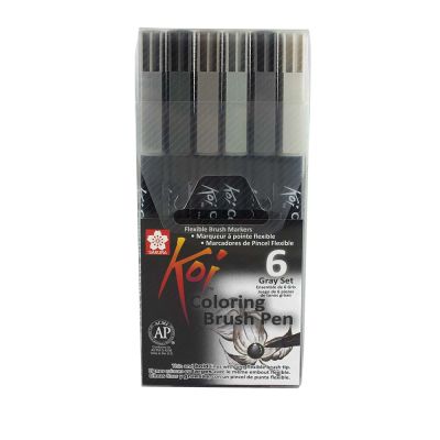 Marcadores Punta Pincel Fina Acuarelable X 61