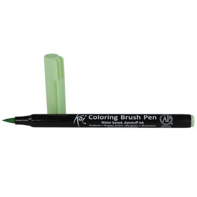 Plumon Acuarelable Koi Coloring Brush Verde Hielo1