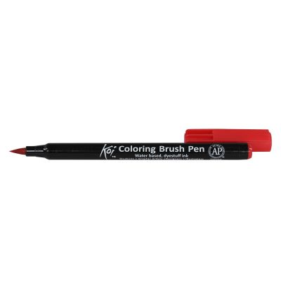 Plumon Acuarelable Koi Coloring Brush Bermellon1