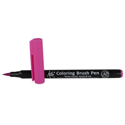 Plumon Acuarelable Koi Coloring Brush Rosado1
