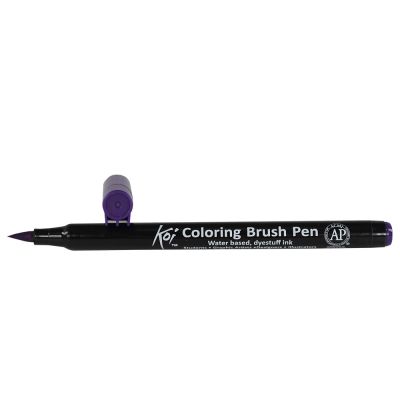 Plumon Acuarelable Koi Coloring Brush Morado1