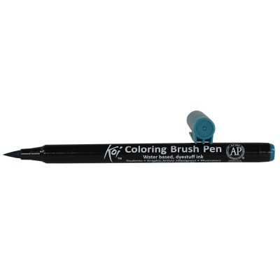Plumon Acuarelable Koi Coloring Brush Viridian1