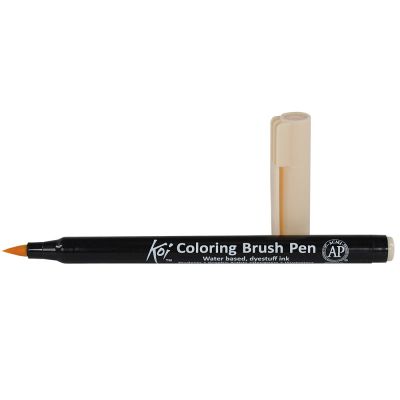Plumon Acuarelable Koi Coloring Brush Amarillo Napoles1