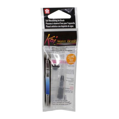 Pincel Recargable De Agua Punta S #2 4 Ml1