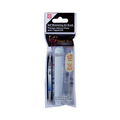 Pincel Recargable De Agua Punta S #2 9 Ml1