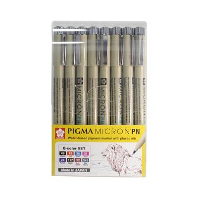Set de marcadores PN Picma Micron x 8 uds1