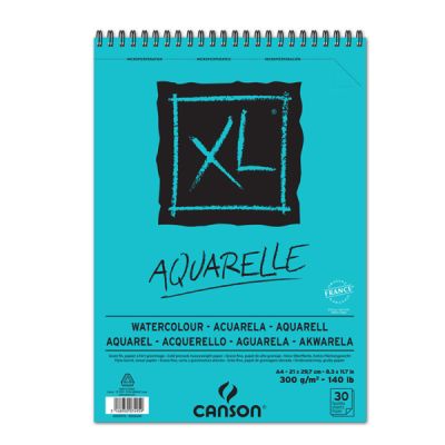 Croquera Para Acuarela Anillada, Marca Cansón, Formato A41