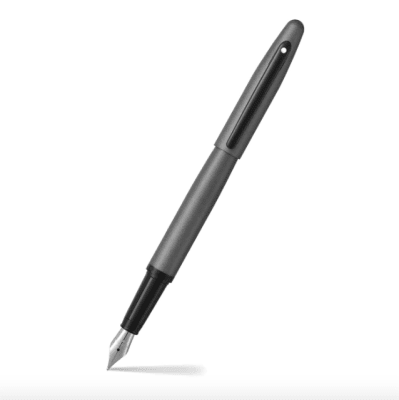 Pluma Fuente Sheaffer VFM Gris Mate BT punto mediano (SHFER)1