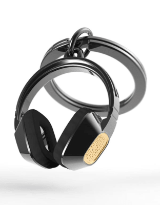 Llavero Metalmorphose audífonos retro (MTM)1