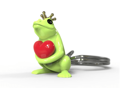 Llavero Metalmorphose Príncipe Rana (MTM)1