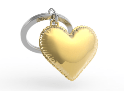 Llavero Metalmorphose Corazón (MTM)1