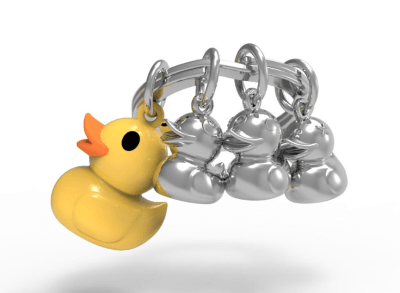 Llavero Metalmorphose Familia Pato (MTM)1