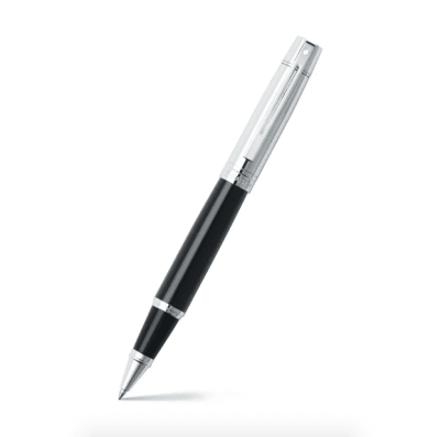 Roller Sheaffer Serie 300 Negro Brillante. Cromo1