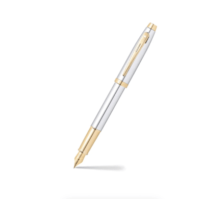 Pluma Fuente Sheaffer Serie 100 GT punto medio cromo1