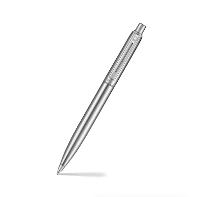 Sheaffer Sentinel 330 Cromado Cepillado Con Adornos Cromados